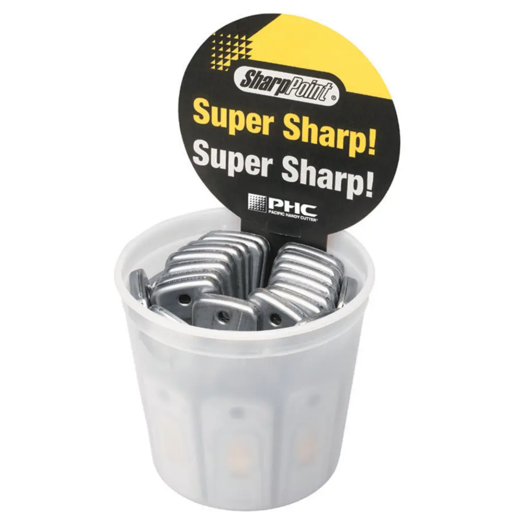 PHC Metal Scraper With Brass Slider Counter Display Bucket 