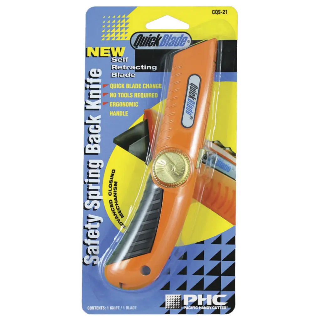 PHC Safety Spring Back Knife 