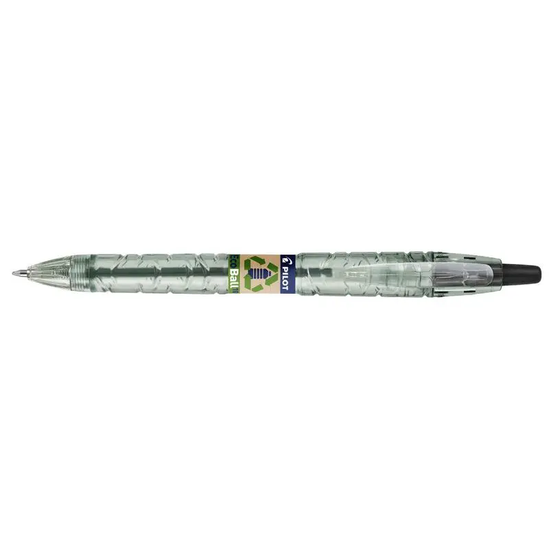 Pilot B2P Ecoball Ballpoint Pen BEGREEN Medium Black  1.0mm (10)