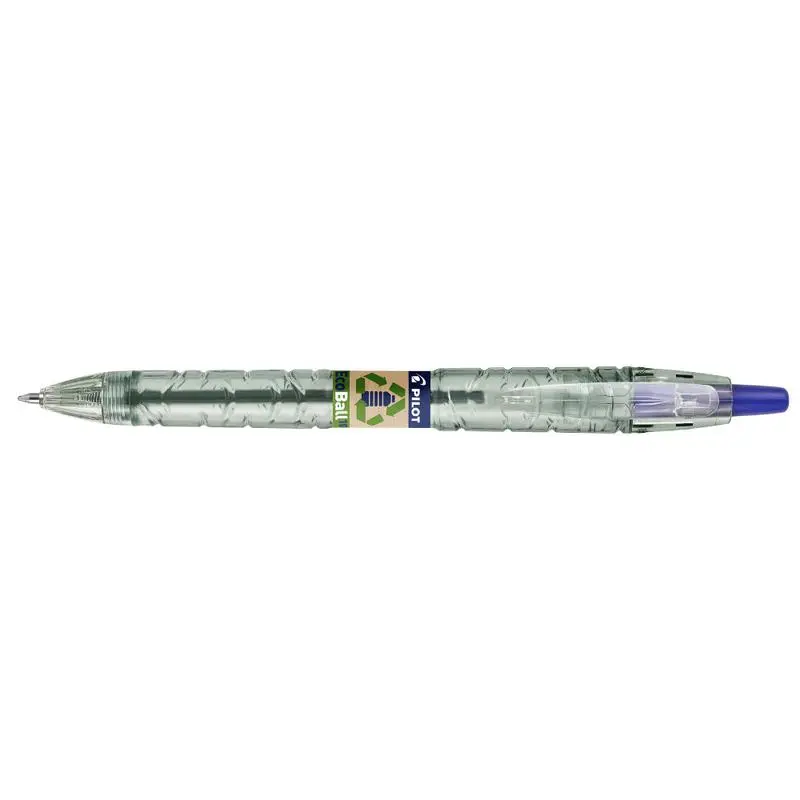 Pilot B2P Ecoball Ballpoint Pen BEGREEN Medium Blue 1.0mm (10)