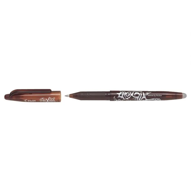 Pilot FriXion Erasable Gel Ink Rollerball Pen Brown - Medium Tip (12)