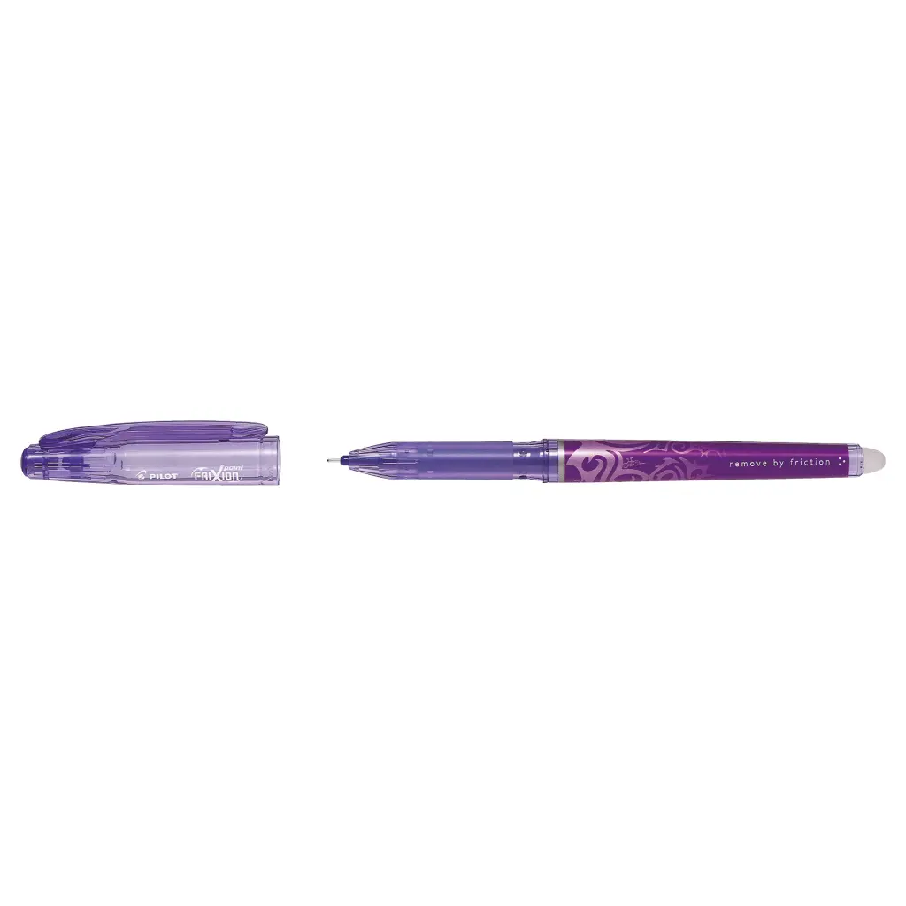 Pilot FriXion Erasable Gel Ink Rollerball Pen Violet - Fine Tip (12)
