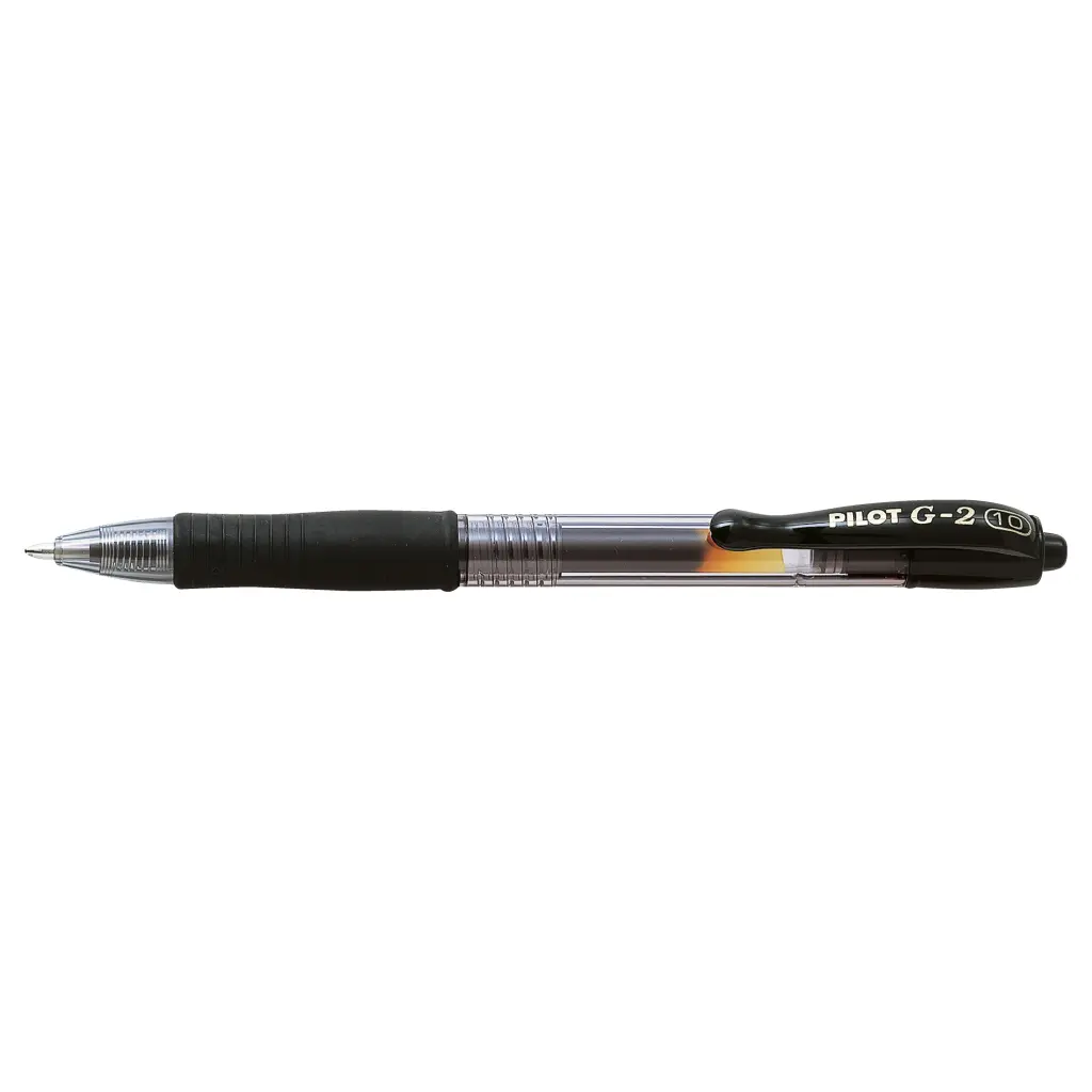 Pilot G2 Gel Ink Rollerball Black - Broad Tip (12)