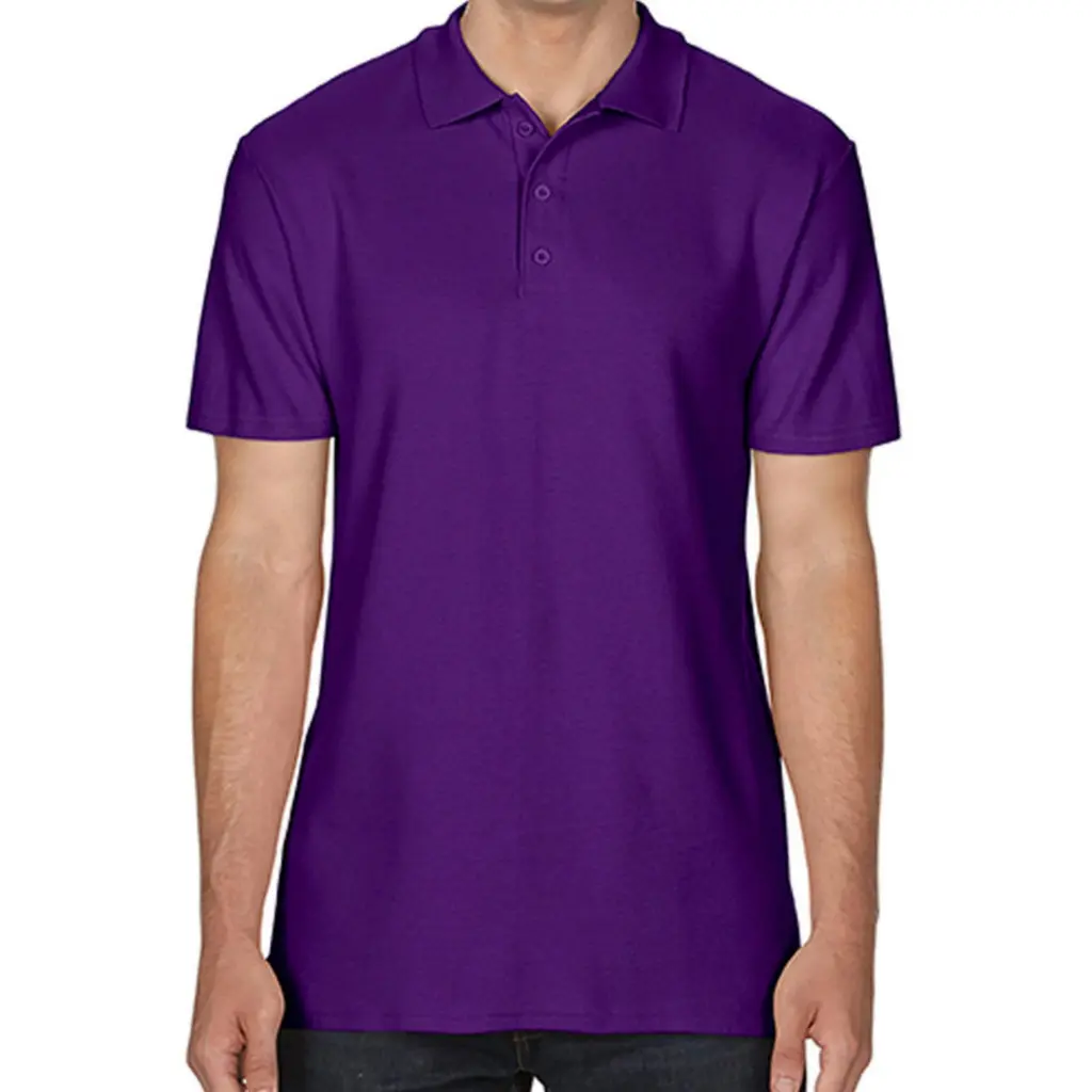 Polo Shirt Purple L