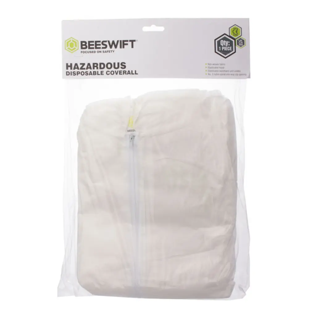 Polprop Disposable Boilersuit White XL Pack of 50