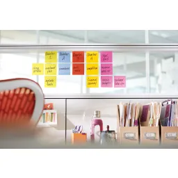 Post-it Super Sticky Notes Ultra Colours 76x76mm Pack of 6