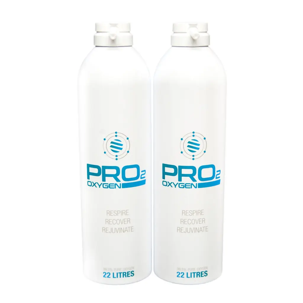 Pro2 Oxygen Refills X2 White 22L