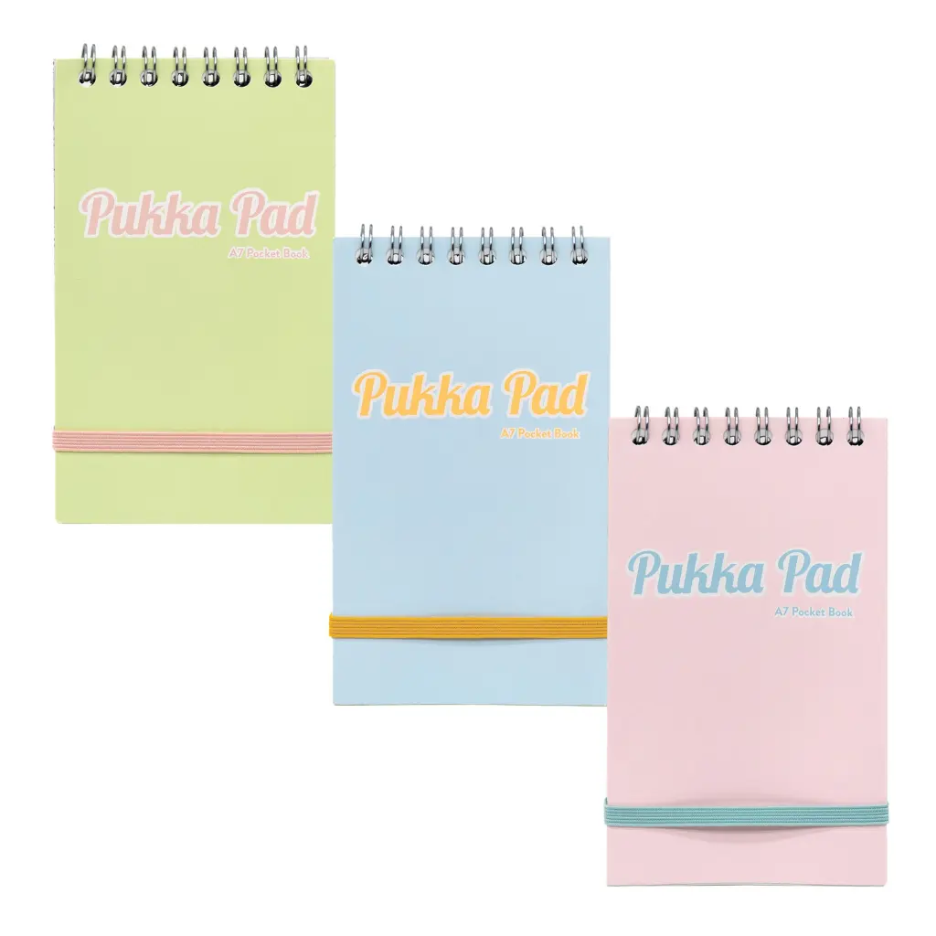 Pukka A7 Pastel Pocket Book PK6
