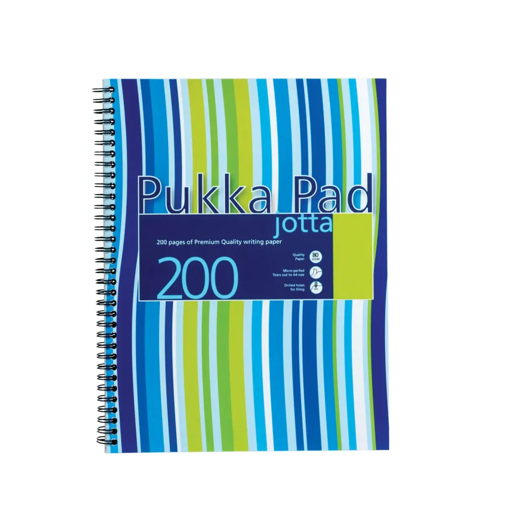 Pukka Jotta Wire A4 Poly Cover Asst PK3