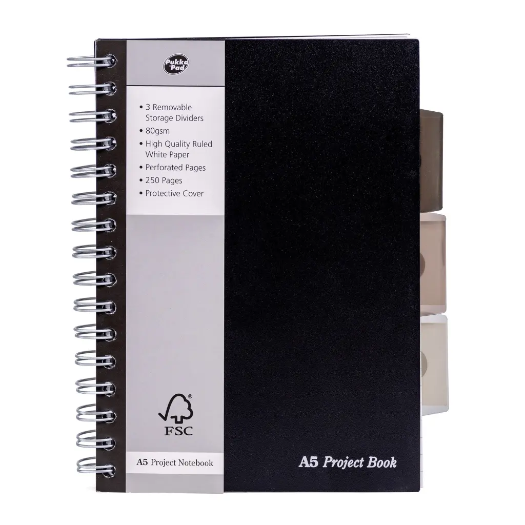 Pukka Project Book A5 Black PK3