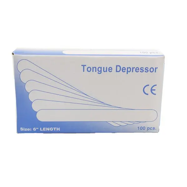 QZ9888 WOODEN TONGUE DEPRESSORS Pack 100