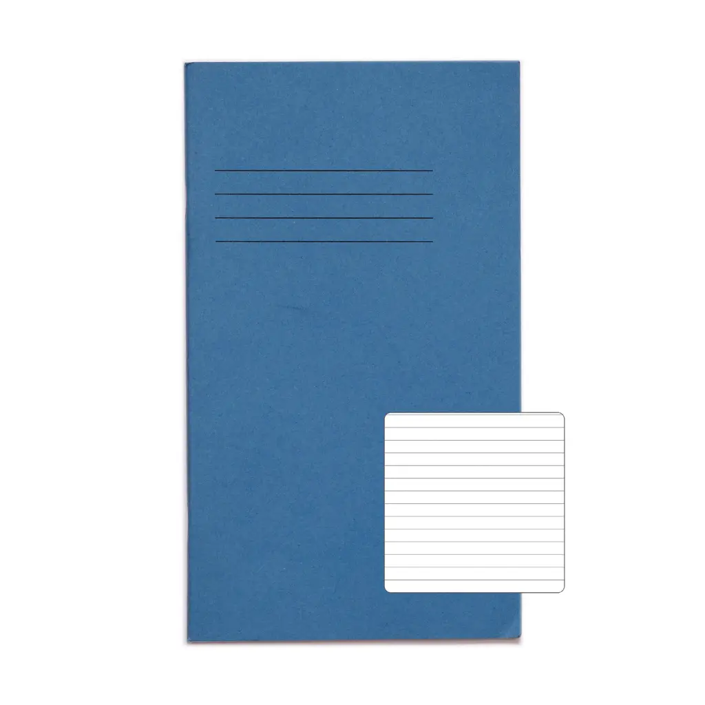 RHINO 200 x 120 Exercise Book 80 Page Light Blue F6 (Pack of 10)