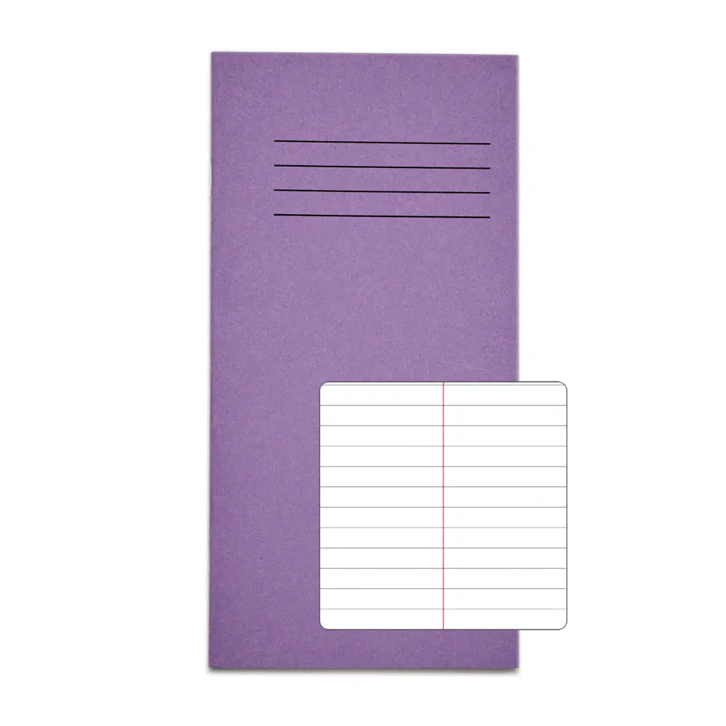 RHINO 8 x 4 Exercise Book 32 Page Purple F8CM (Pack of 100)
