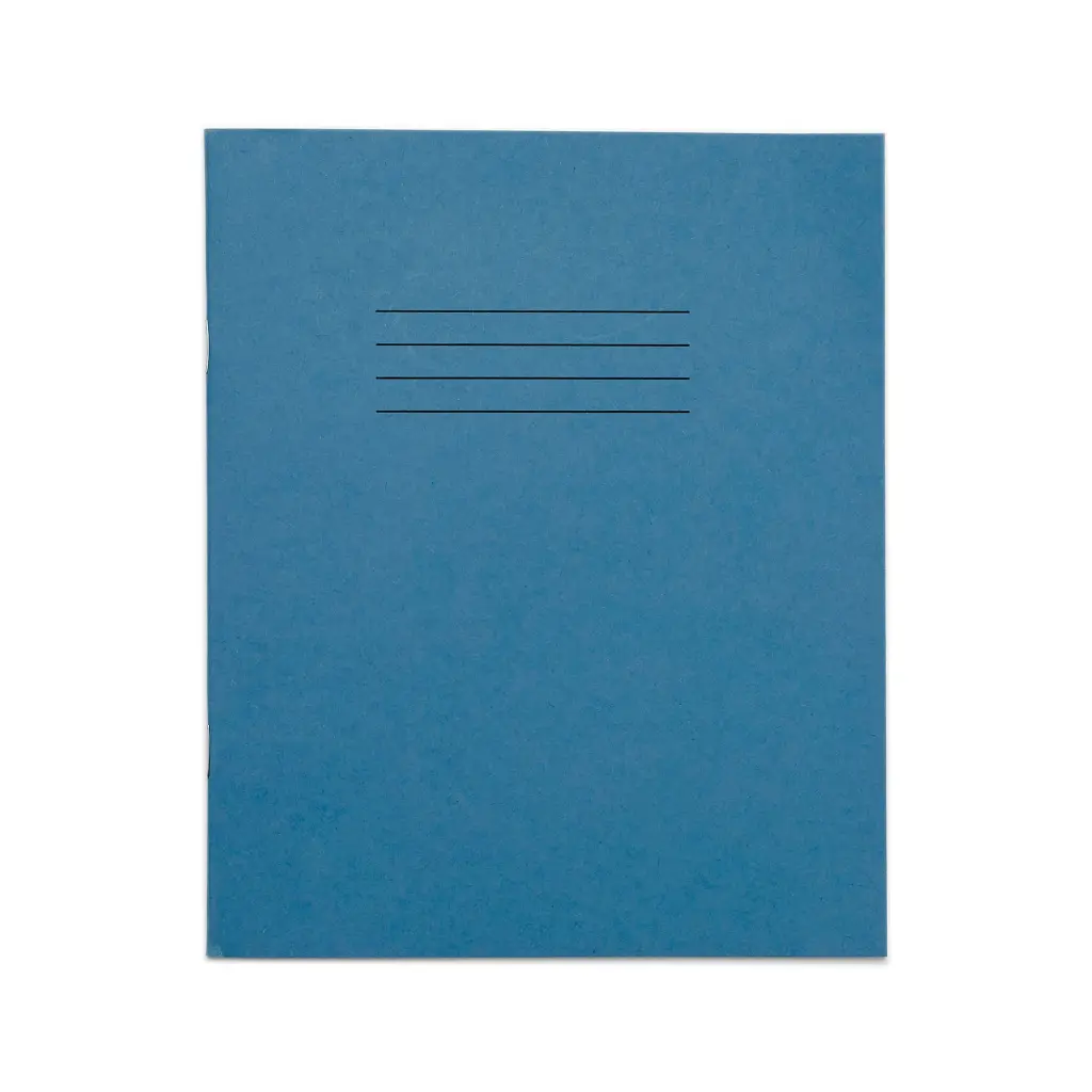 RHINO 8 x 6.5 Exercise Book 48 Page Dark Blue F12 (Pack of 10)