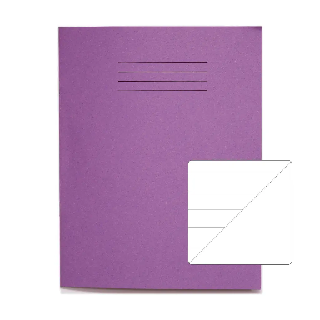 RHINO 9 x 7 Project Book 32 Page Purple F15/B (Pack of 10)