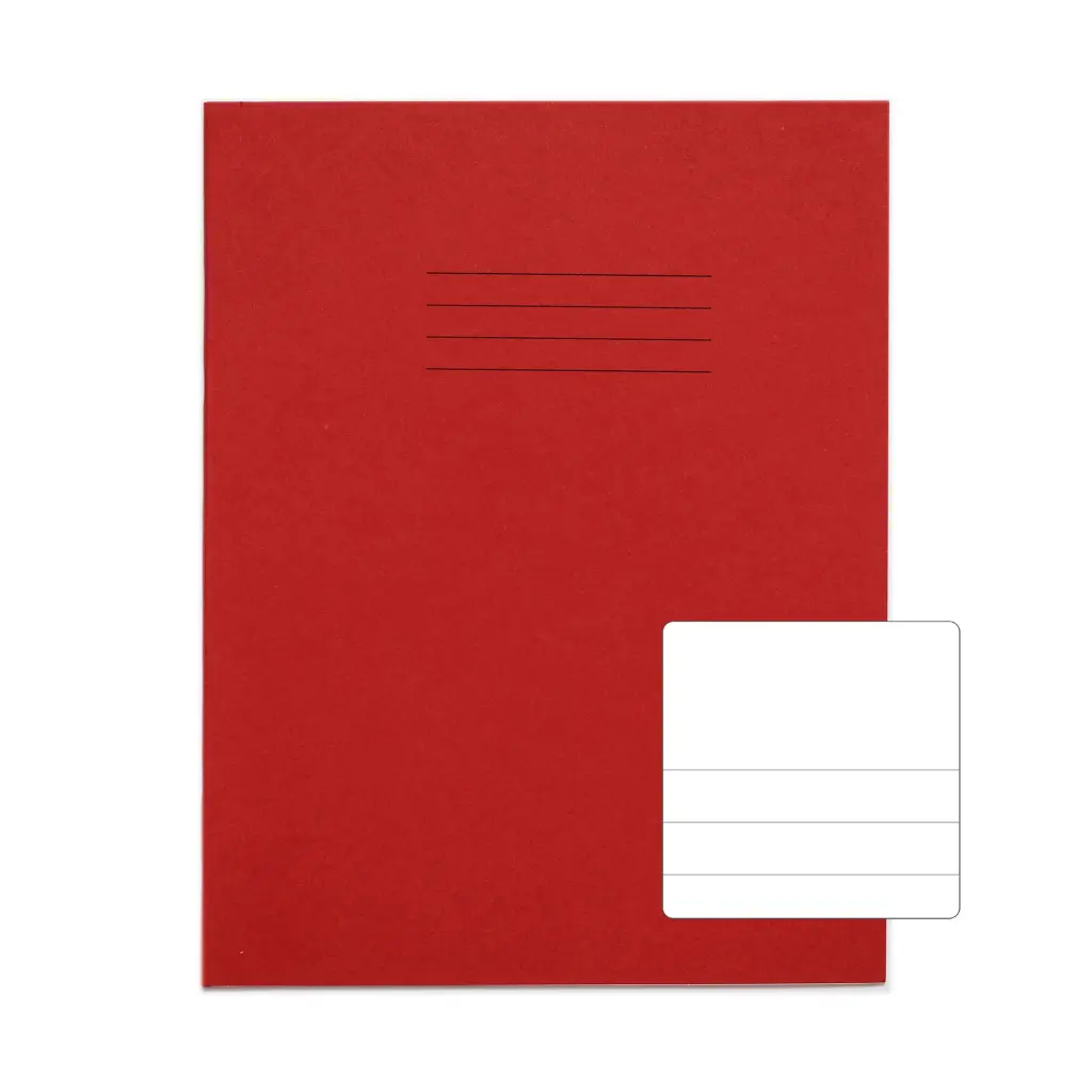 RHINO 9 x 7 Project Book 32 Page Red TB/F15 (Pack of 10)