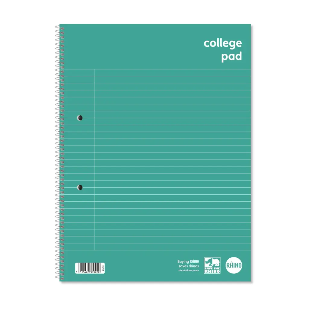 RHINO A4+ College Pad 70 Leaf F8M (Pack of 10)