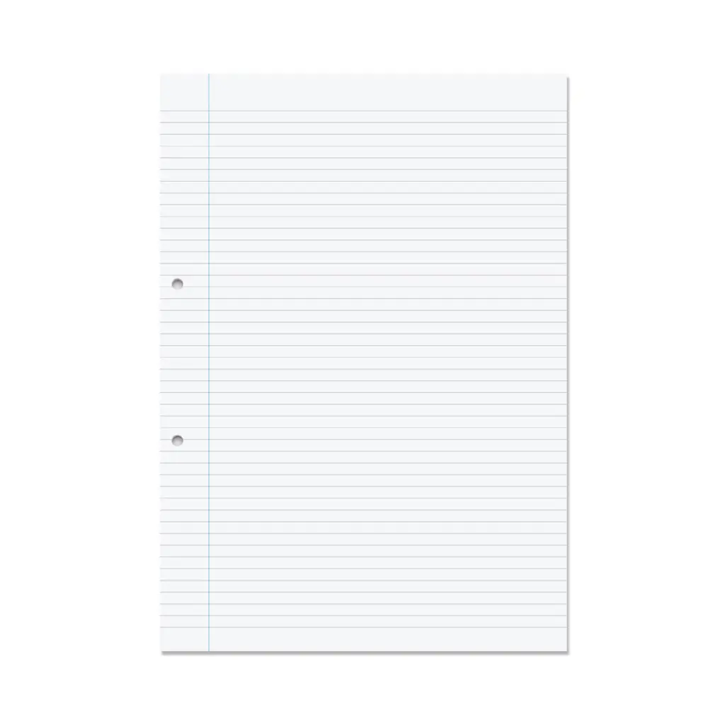 RHINO A4 Punched Exercise Paper 500 Leaf F6M (Pack of 5)