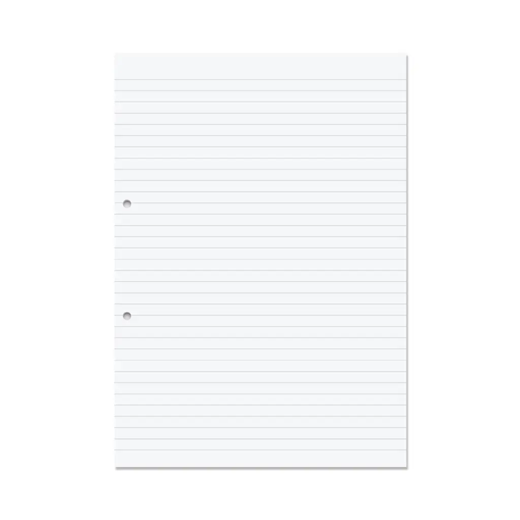 RHINO A4 Punched Exercise Paper 500 Leaf F8 Lined (Pack of 5)