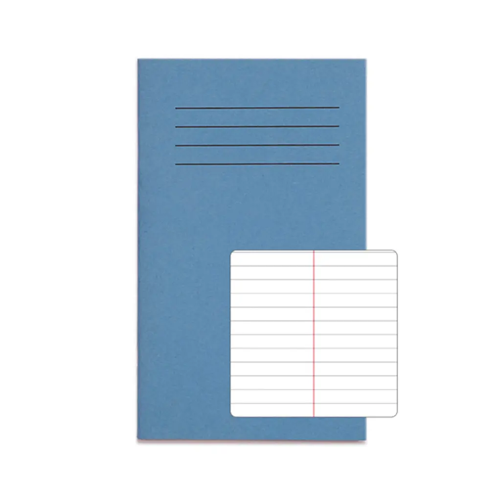 RHINO A6+ Vocabulary Exercise Book 48 Page Light Blue F7CM (Pack of 100)