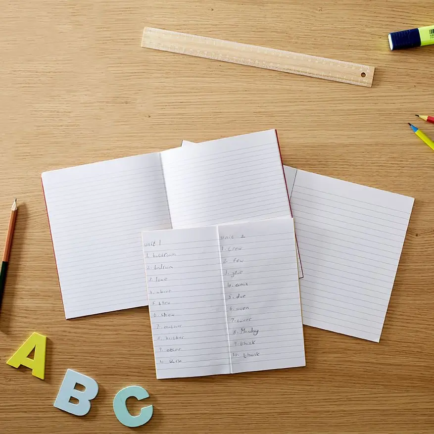 RHINO 200 x 120 Exercise Book 80 Page, Light Blue, F6 (Pack of 100)