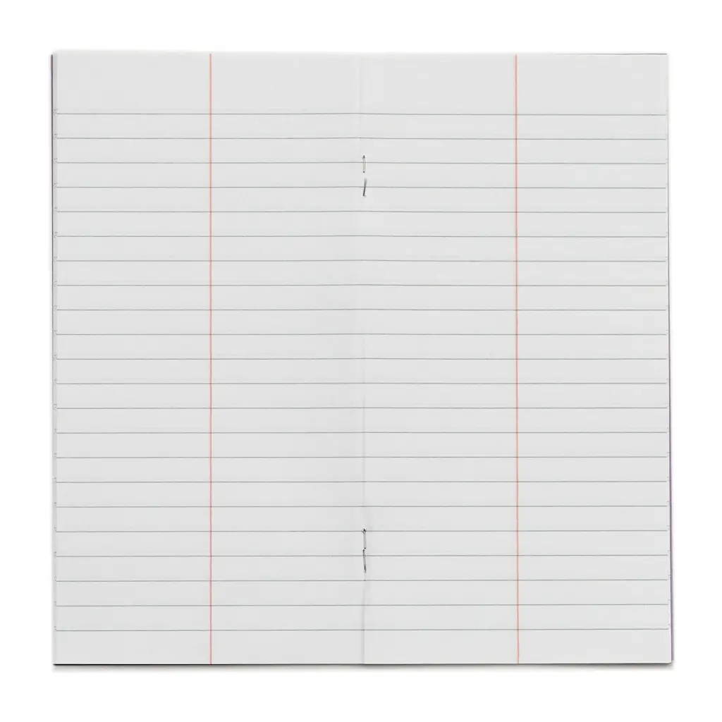 RHINO 8 x 4 Exercise Book 32 Page, Purple, F8CM (Pack of 100)