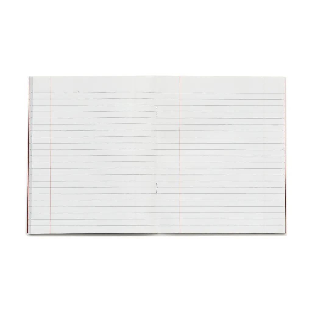 RHINO 8 x 6.5 Exercise Book 120 Page  Red (Pack of 100)