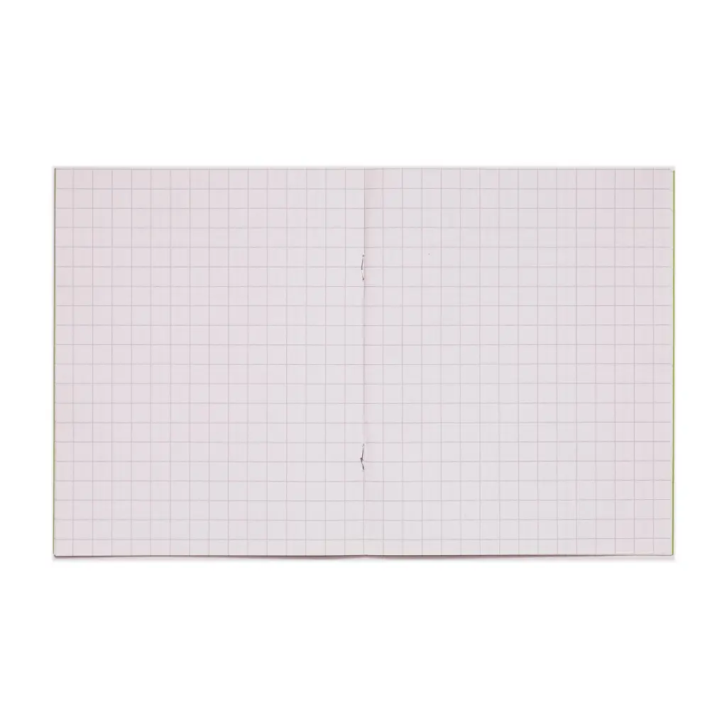 RHINO 8 x 6.5 Exercise Book 32 Page, Light Green, S10 (Pack of 100)