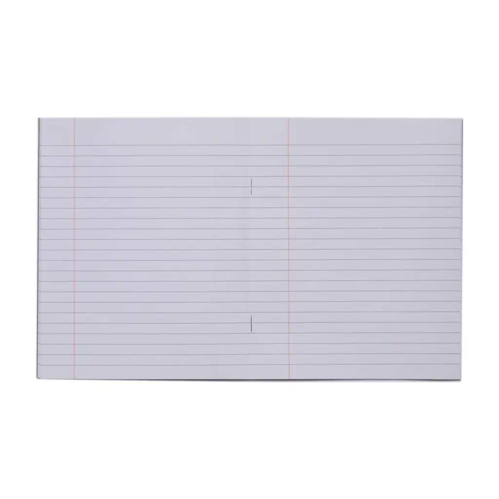 RHINO 8 x 6.5 Exercise Book 48 Page, Grey, F8M (Pack of 100)