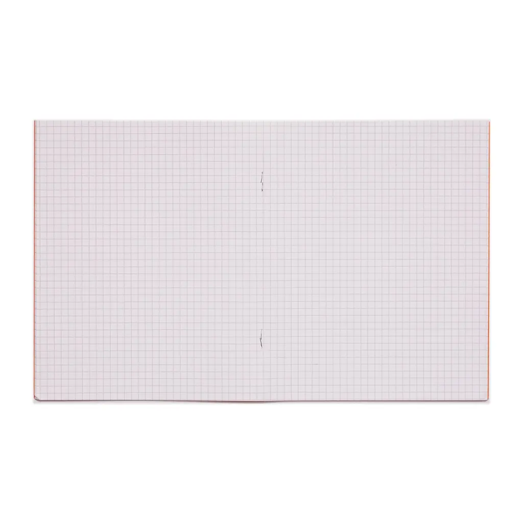 RHINO 8 x 6.5 Exercise Book 48 Page, Orange, S5 (Pack of 100)