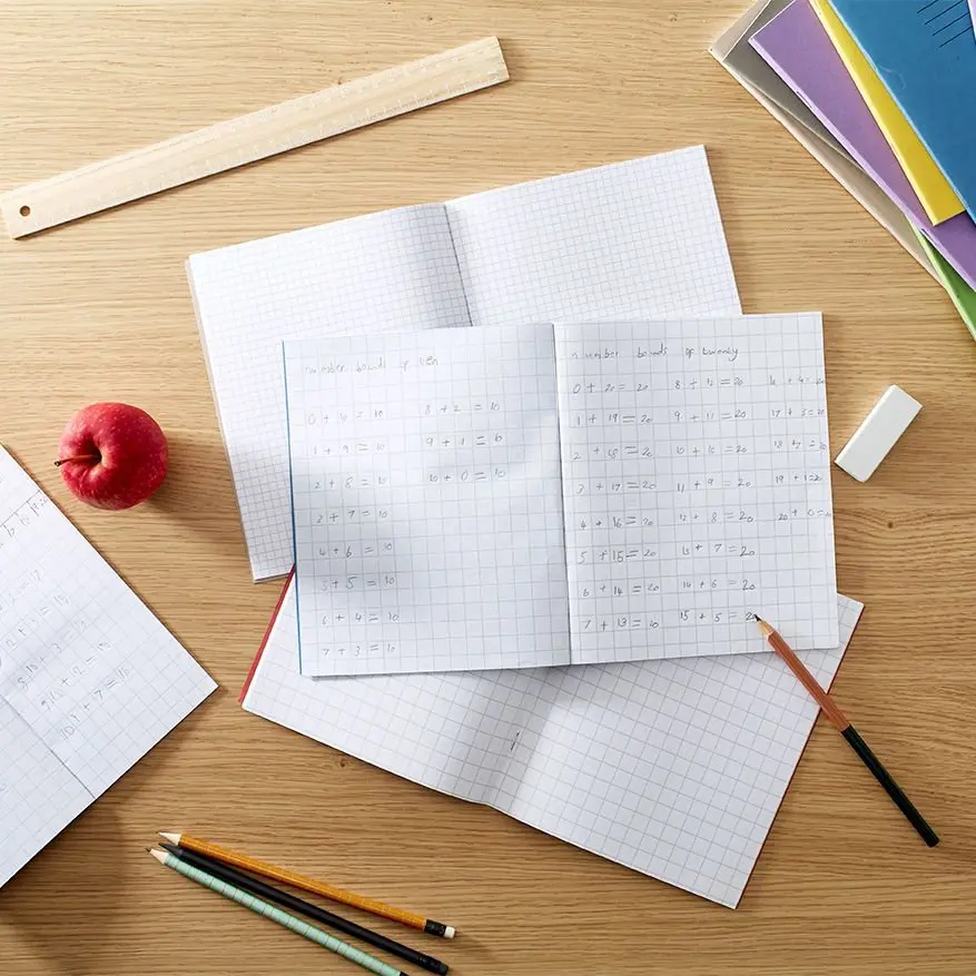 RHINO 8 x 6.5 Exercise Book 80 Page Light (Pack of 100)