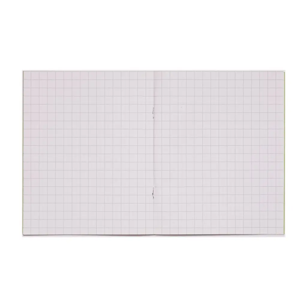 RHINO 8 x 6.5 Exercise Book 80 Page Light Green  S10 (Pack of 100)