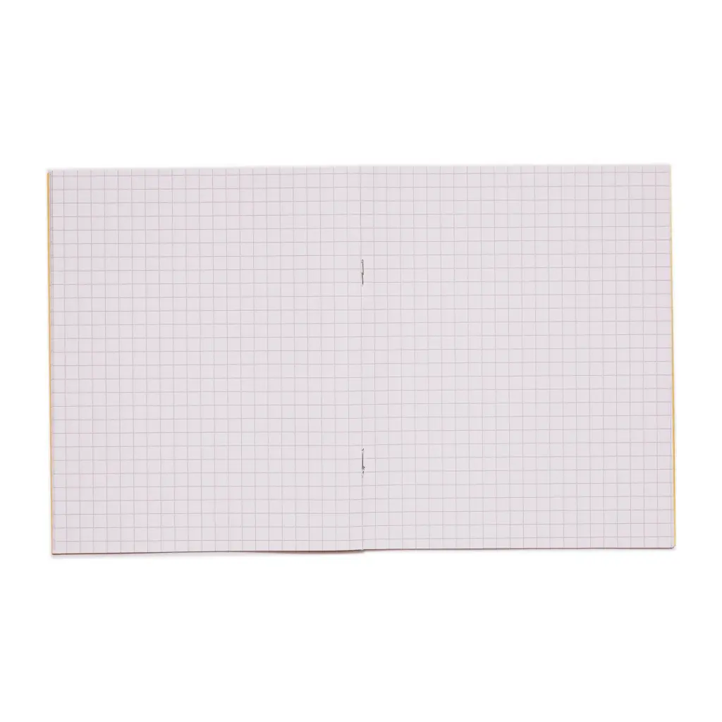 RHINO 8 x 6.5 Exercise Book 80 Page, Yellow, S7 (Pack of 100)