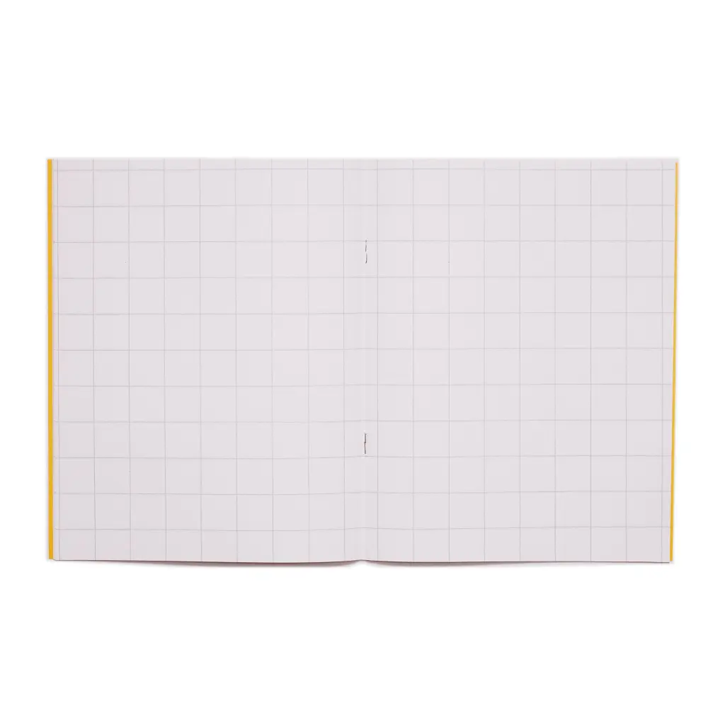 RHINO 9 x 7 Exercise Book 32 Page, Yellow, S20 (Pack of 100)
