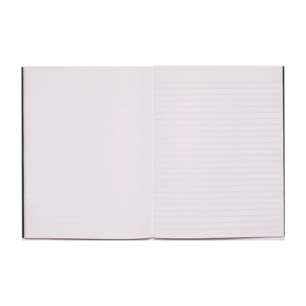 RHINO 9 x 7 Exercise Book 80 Page, Dark Green, F8/B (Pack of 100)