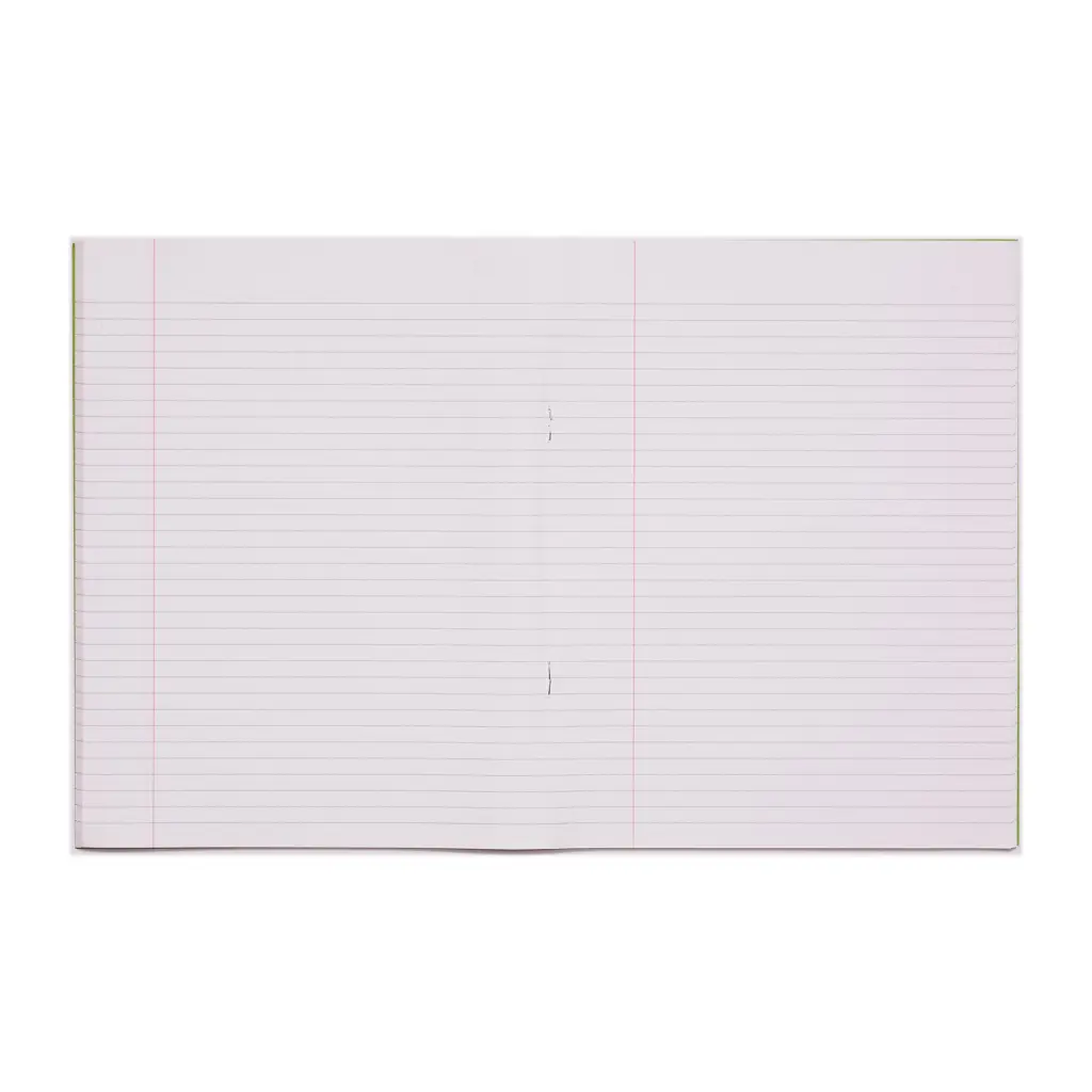 RHINO 9 x 7 Exercise Book 80 Page, Light Green, F6M (Pack of 100)