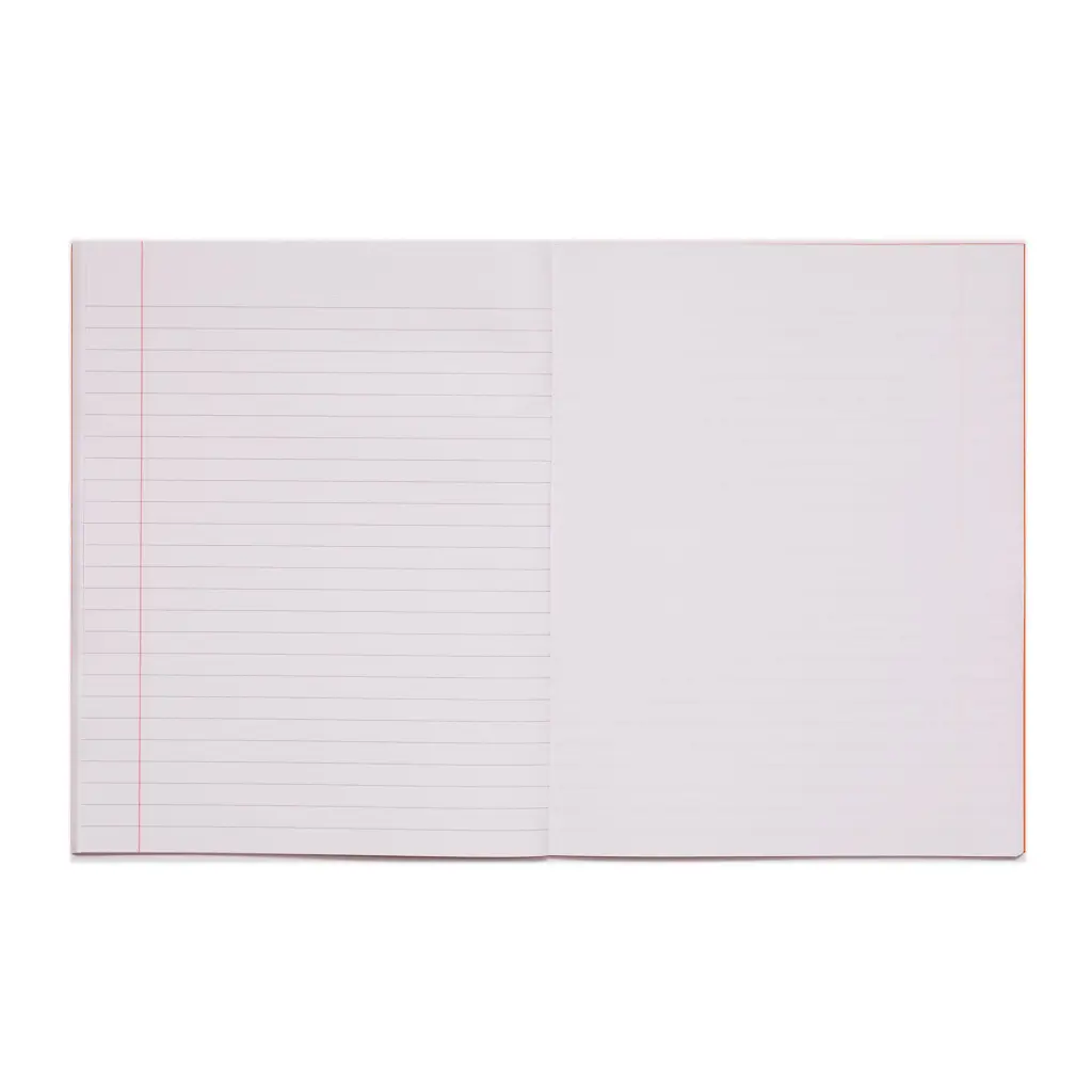 RHINO 9 x 7 Exercise Book 80 Page, Orange, F8M/B (Pack of 100)