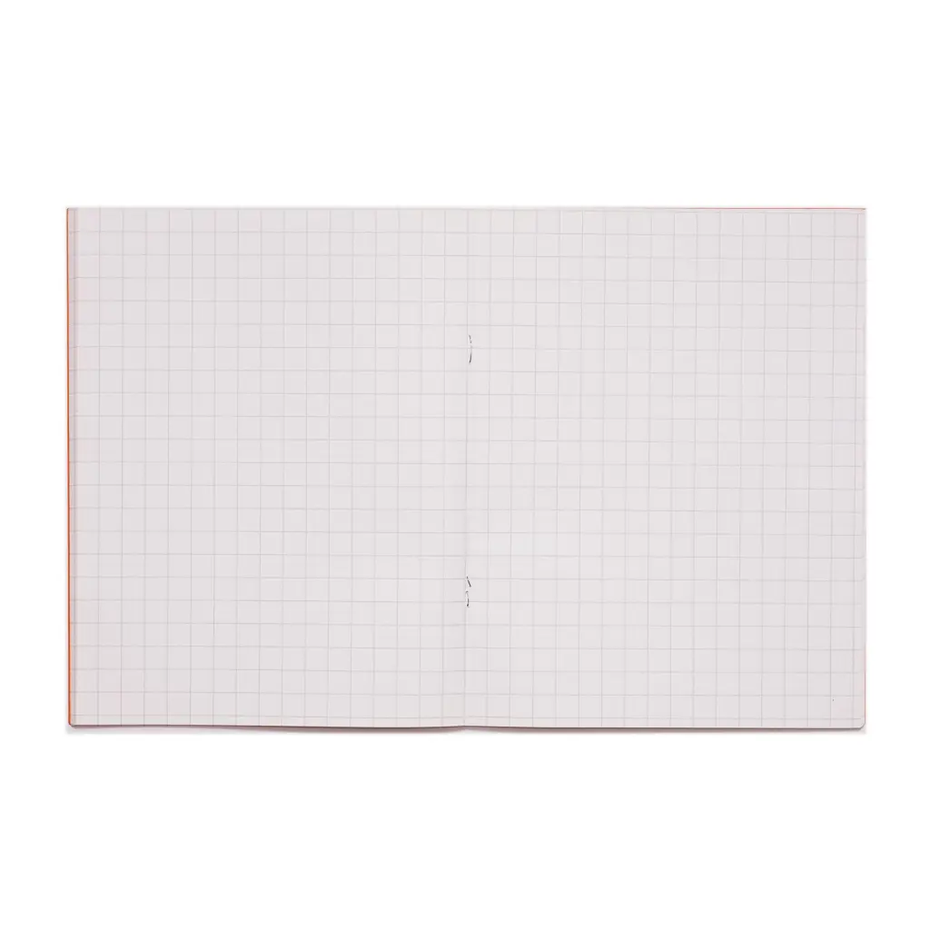 RHINO 9 x 7 Exercise Book 80 Page, Orange, S10 (Pack of 100)