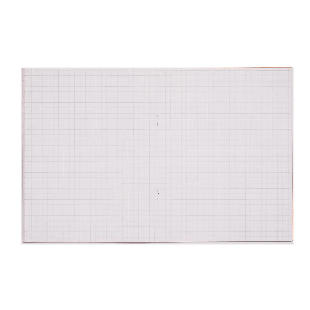 RHINO 9 x 7 Exercise Book 80 Page, Orange, S7 (Pack of 100)