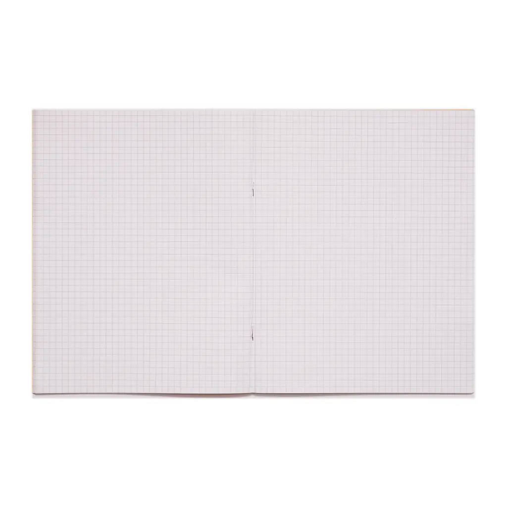 RHINO 9 x 7 Exercise Book 80 Page, Yellow, S5 (Pack of 100)