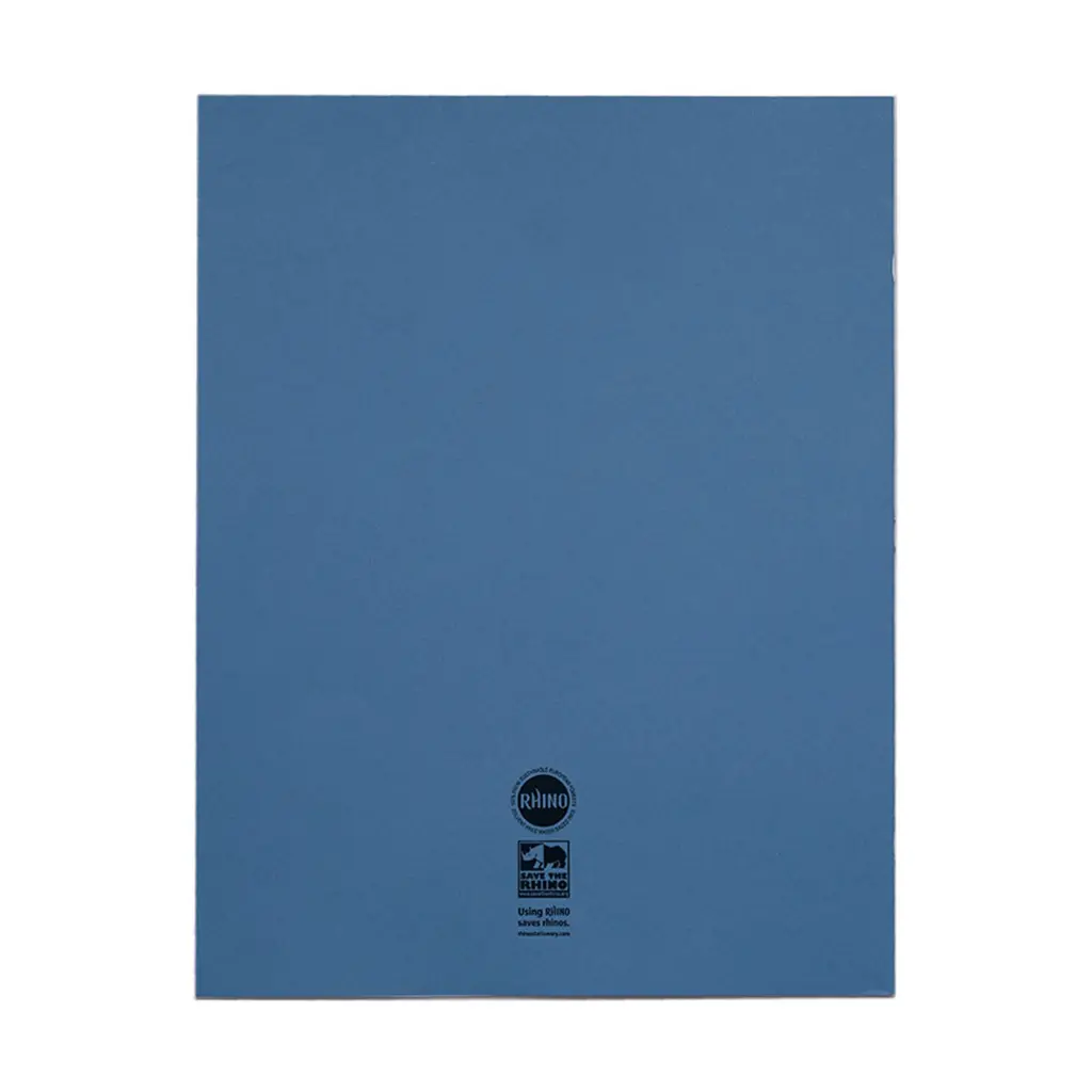 RHINO A3+ Exercise Book 40 Page Light Blue Plain (Pack of 30)