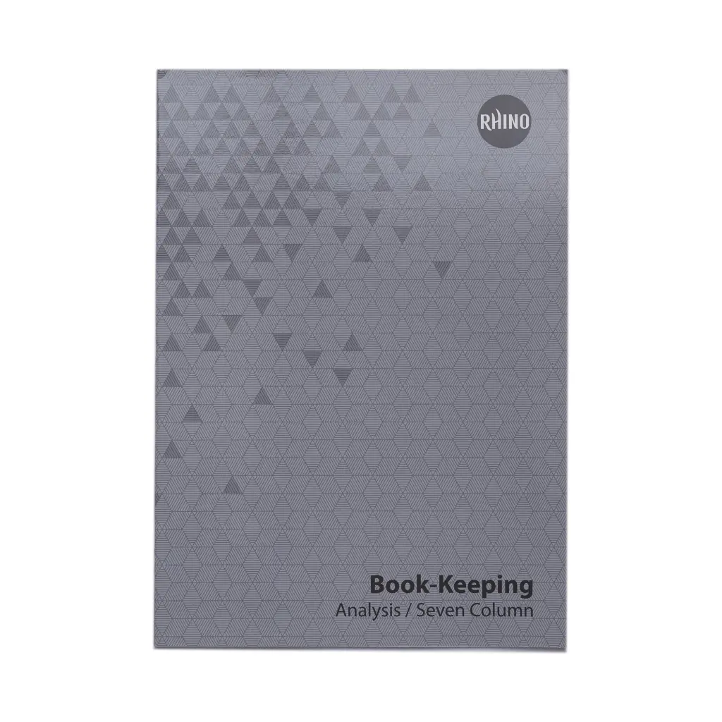 RHINO A4 Book-keeping Book 32 Page, Analysis Ruling (Pack of 12)