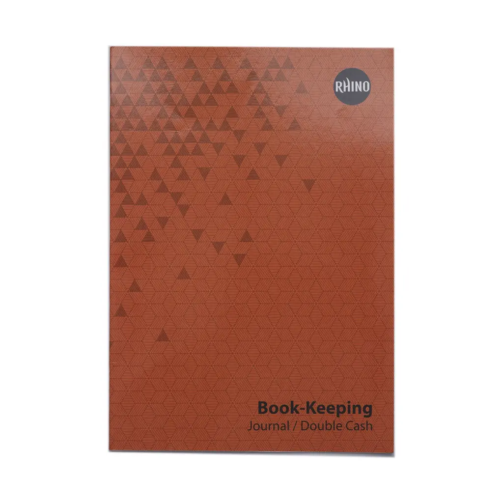 RHINO A4 Book-keeping Book 32 Page, Journal Ruling (Pack of 12)