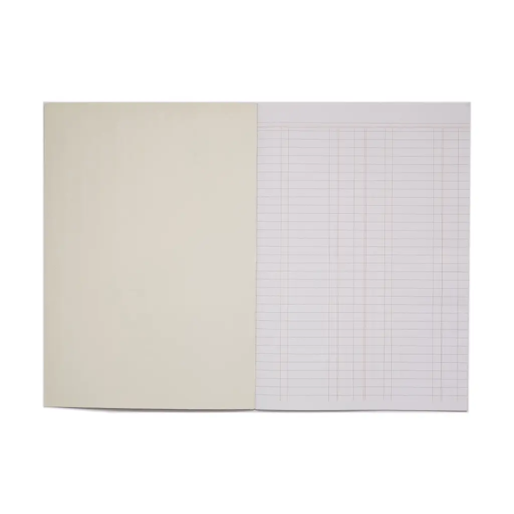 RHINO A4 Book-keeping Book 32 Page, Ledger Ruling (Pack of 12)