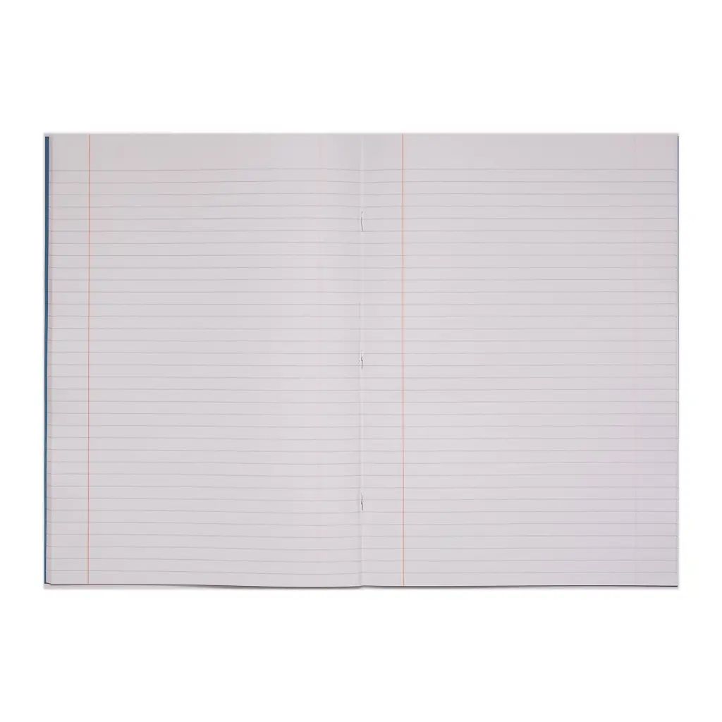 RHINO A4 Exercise Book 32 Page, Light Blue, F8M (Pack of 100)
