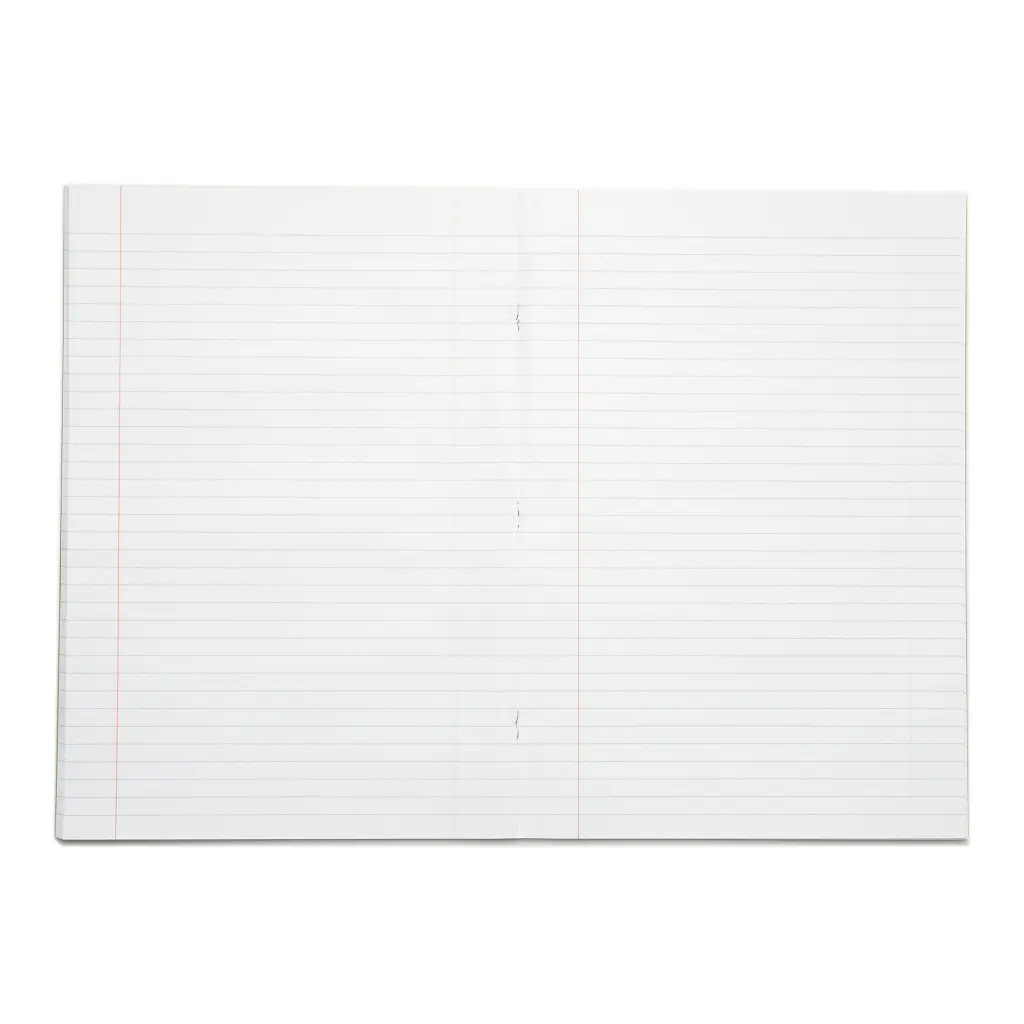 RHINO A4 Exercise Book 32 Page, Light Green, F8M (Pack of 100)