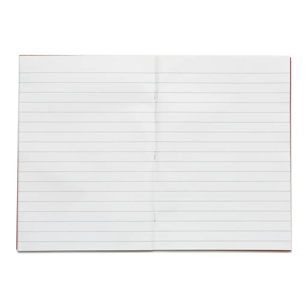 RHINO A4 Exercise Book 32 Page, Red, F15 (Pack of 100)