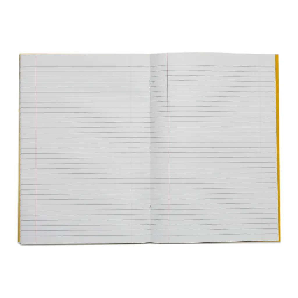 RHINO A4 Exercise Book 32 Page, Yellow, F8M (Pack of 100)