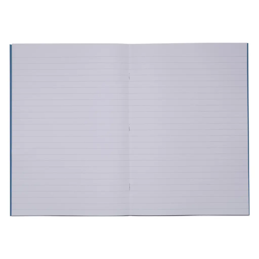 RHINO 13 x 9 Oversized Exercise Book 40 Page, Light Blue, F12 (Pack of 100)