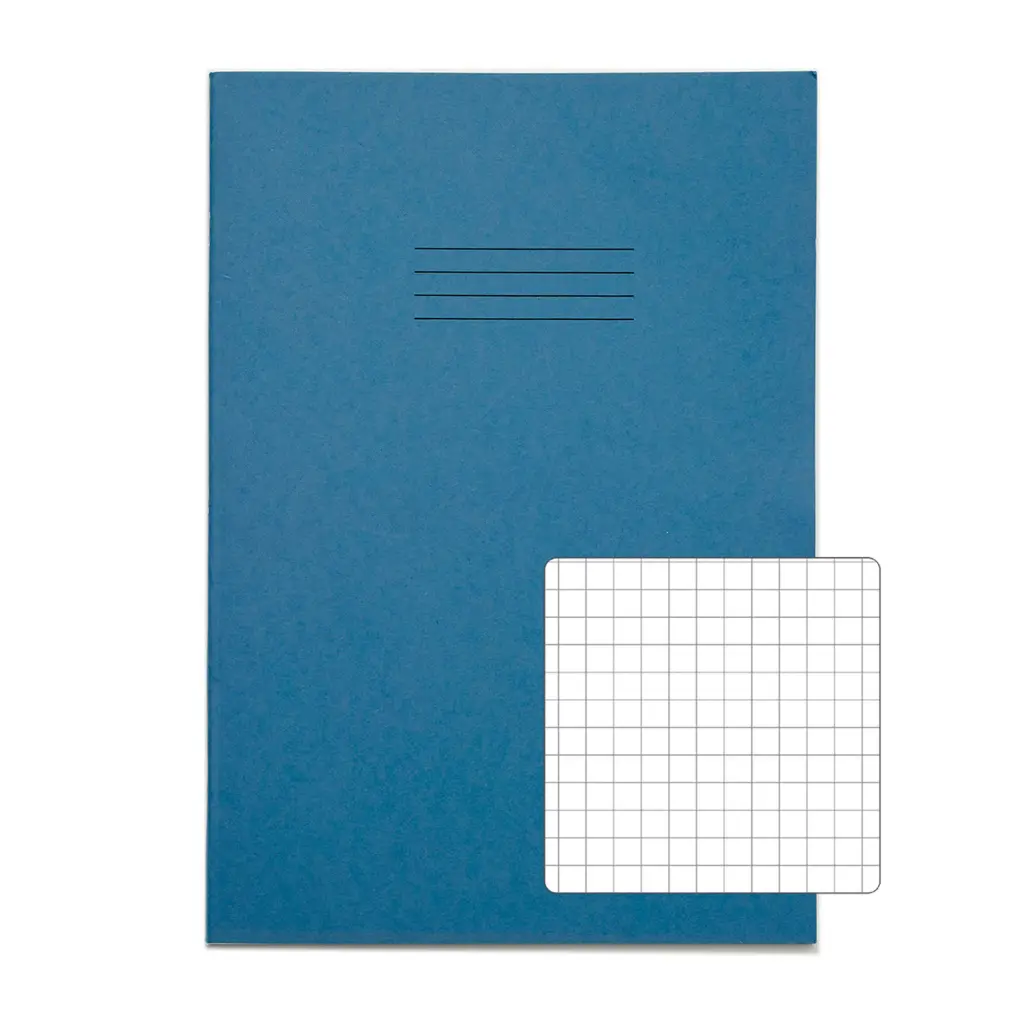 RHINO 13 x 9 Oversized Exercise Book 40 Page, Light Blue, S7 (Pack of 100)